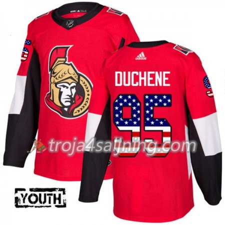 Ottawa Senators tröja Matt Duchene 95 Röd USA Flag Fashion 2017-2018 Adidas Authentic - NHL Tröjor Barn Ottawa Senators tröja Matt Duchene 95 Röd USA Flag Fashion 2017-2018 Adidas Authentic - NHL Tröjor Barn